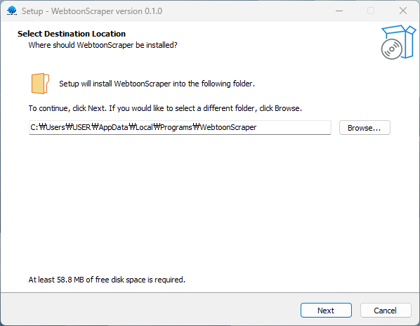 install location